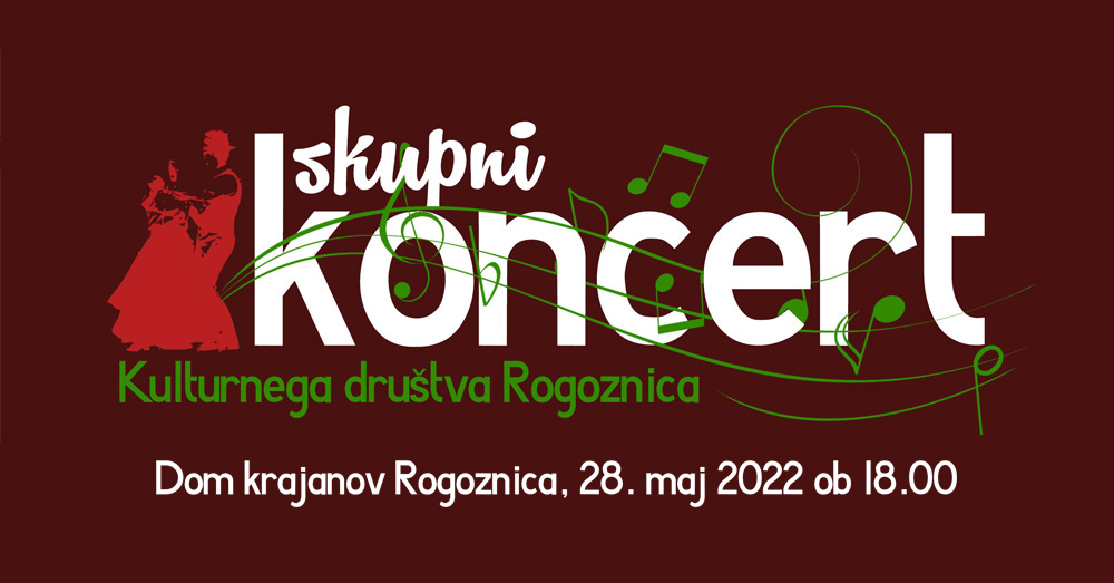 Skupni koncert Kulturnega društva Rogoznica