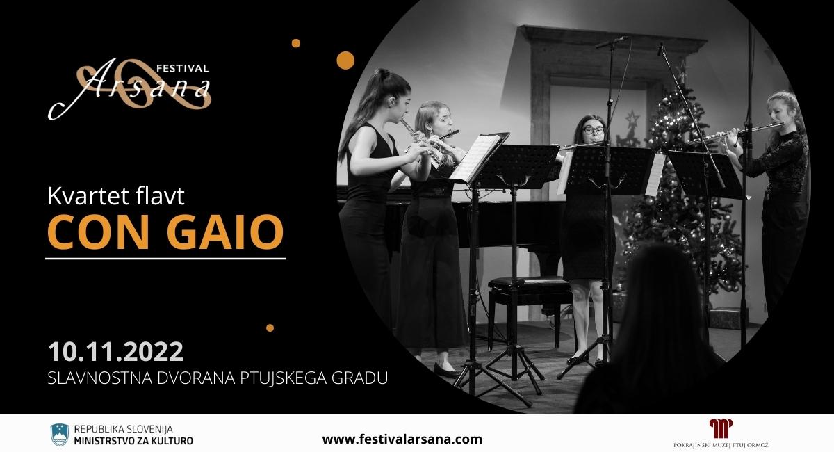 Kvartet flavt Con gaio: Virtuozna jesen