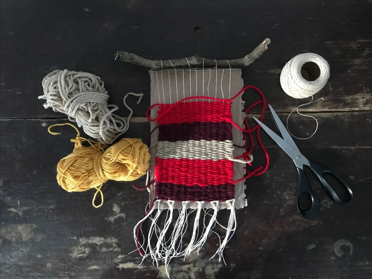 Muzejska delavnica za družine: Tkanje niti, tkanje zgodb
